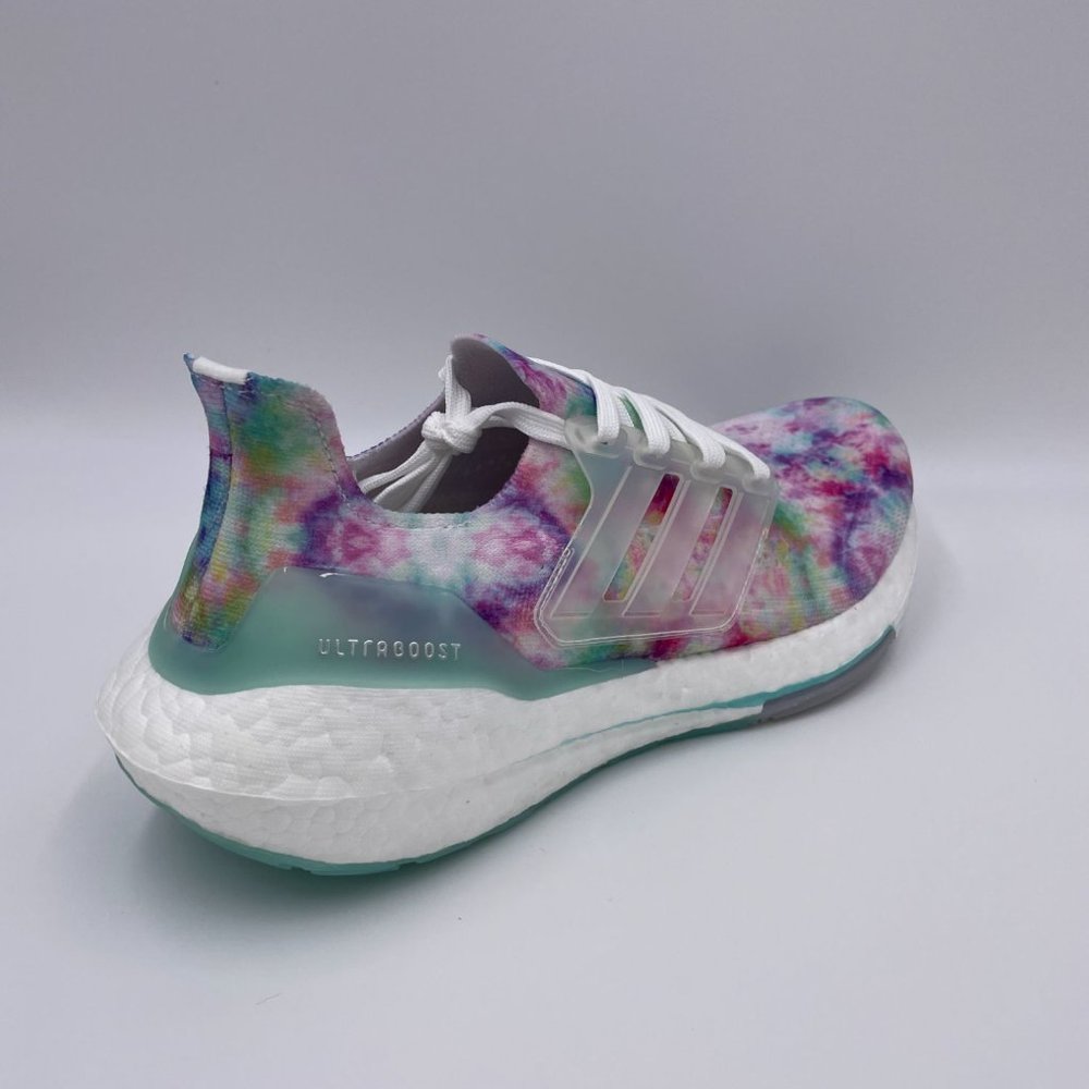Adidas Ultraboost 21 Tie Dye Womens Shoes - Picture 4 of 7